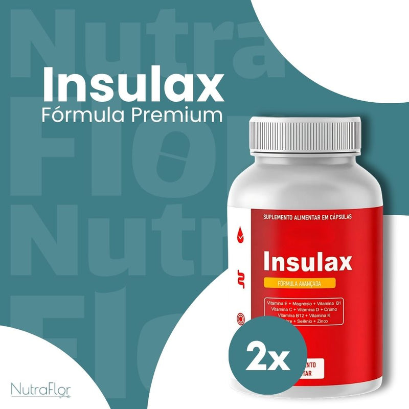 Insulax Original 60cp - Suplemento Natural - Promoção Exclusiva + Frete Grátis