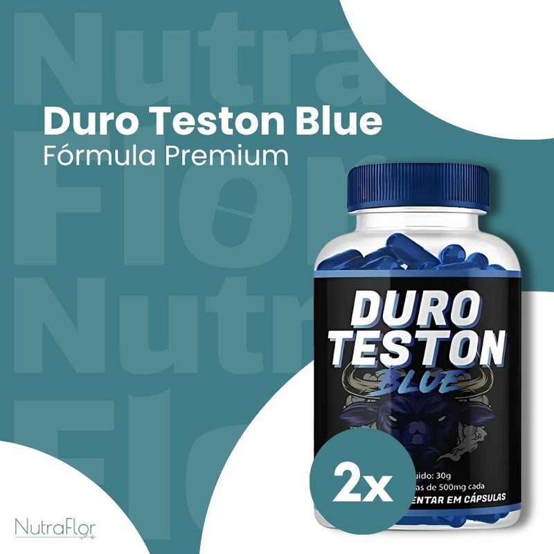 Duro Teston Blue Original 60cp - Suplemento Natural - Promoção Exclusiva + Frete Grátis