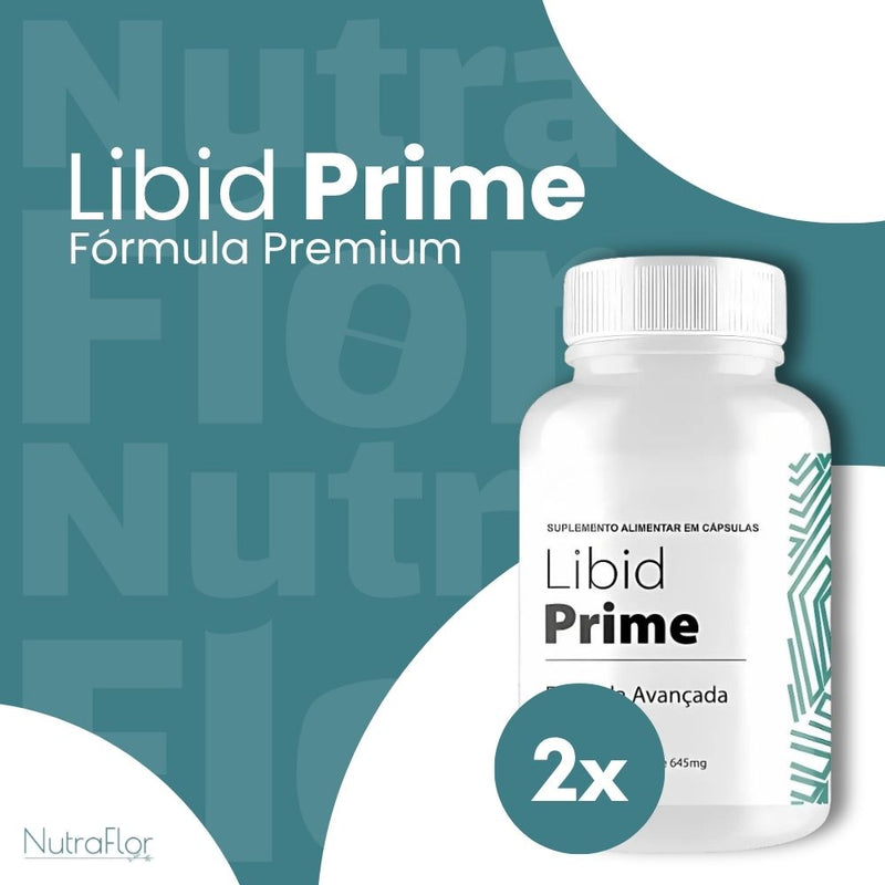 Libid Prime Original 60cp - Suplemento Natural - Promoção Exclusiva + Frete Grátis
