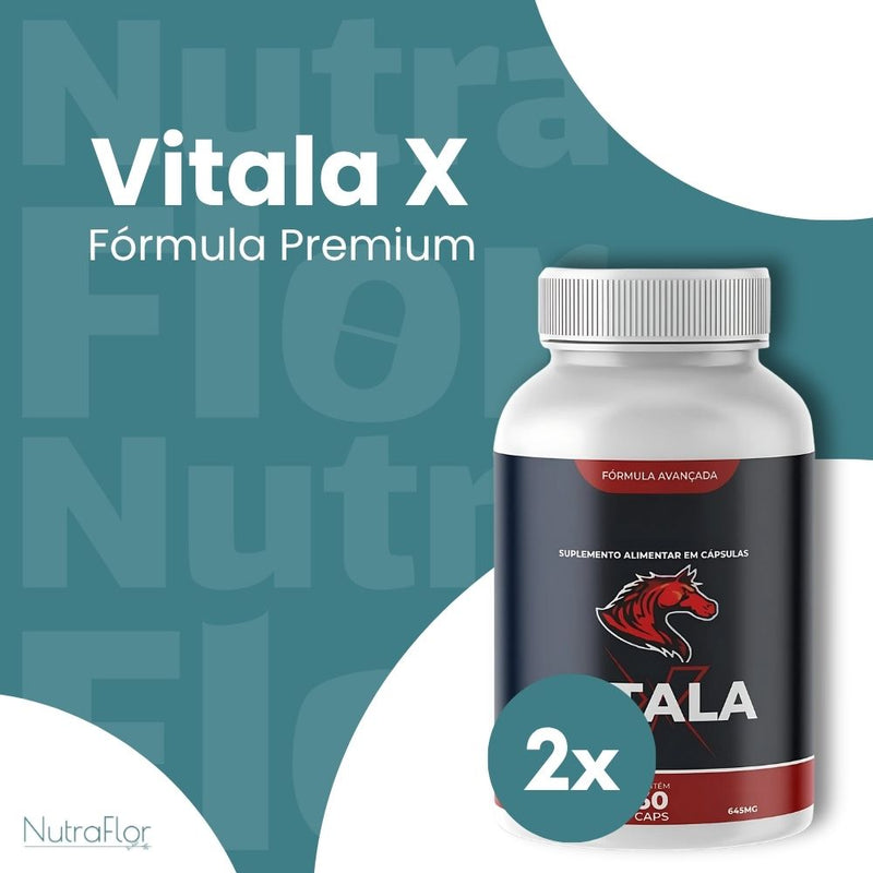 Vitala X Original 60cp - Suplemento Natural - Promoção Exclusiva + Frete Grátis