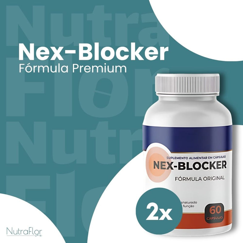 Nex-Blocker Original 60cp - Suplemento Natural - Promoção Exclusiva + Frete Grátis