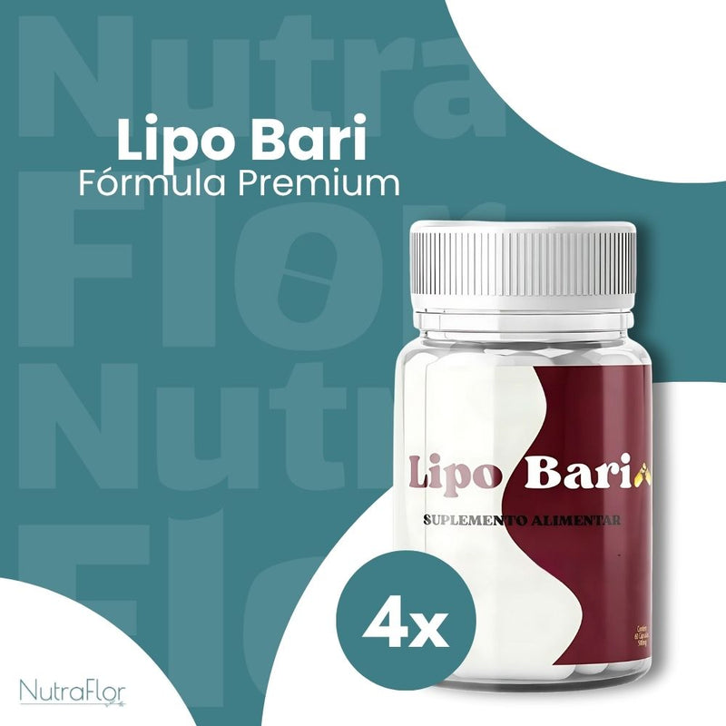 Lipo Bari Original 60cp - Suplemento Natural - Promoção Exclusiva + Frete Grátis