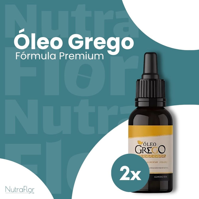 Óleo Grego Original 30ml - Suplemento Natural - Promoção Exclusiva + Frete Grátis