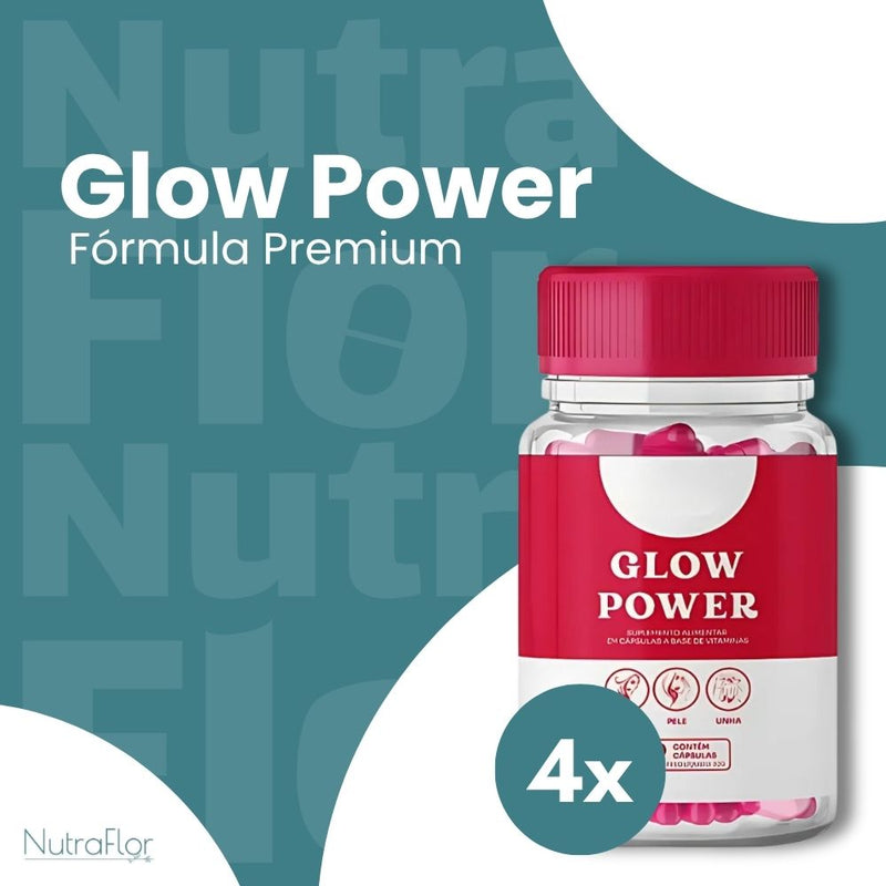 Glow Power Original 60cp - Suplemento Natural - Promoção Exclusiva + Frete Grátis