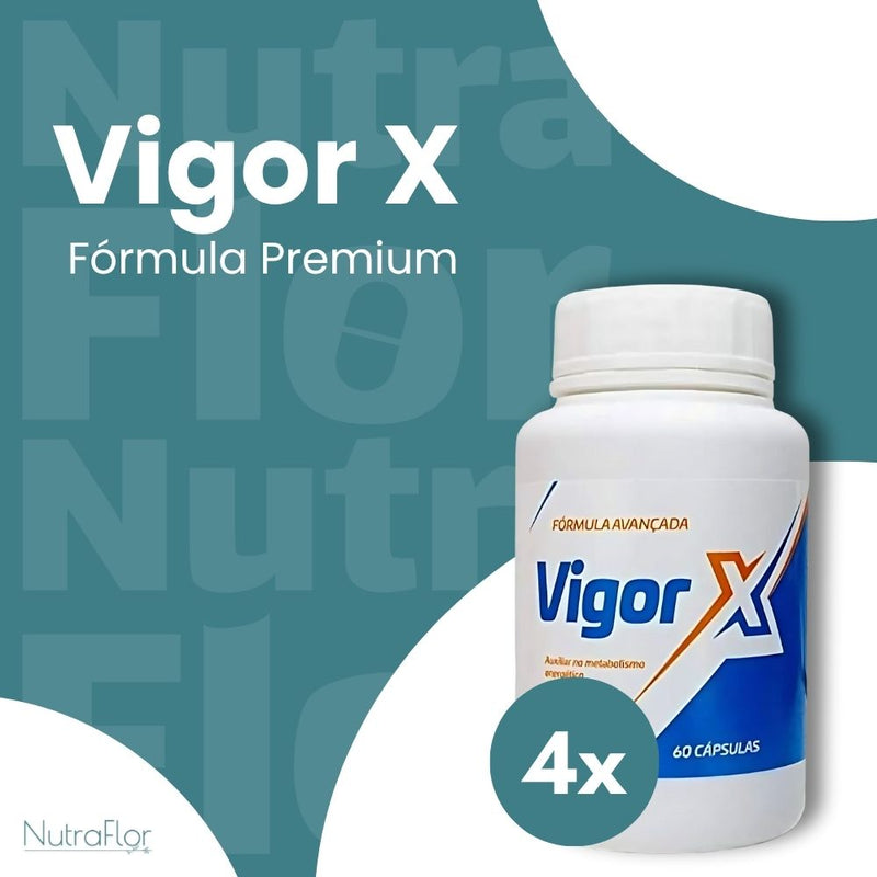 Vigor X Original 60cp  - Suplemento Natural - Promoção Exclusiva + Frete Grátis