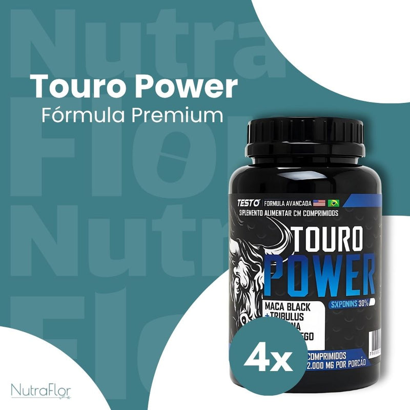 Touro Power Original 120cp - Suplemento Natural - Promoção Exclusiva + Frete Grátis