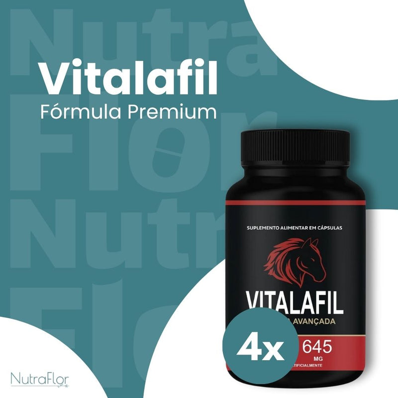 Vitalafil Original 60cp - Suplemento Natural - Promoção Exclusiva + Frete Grátis