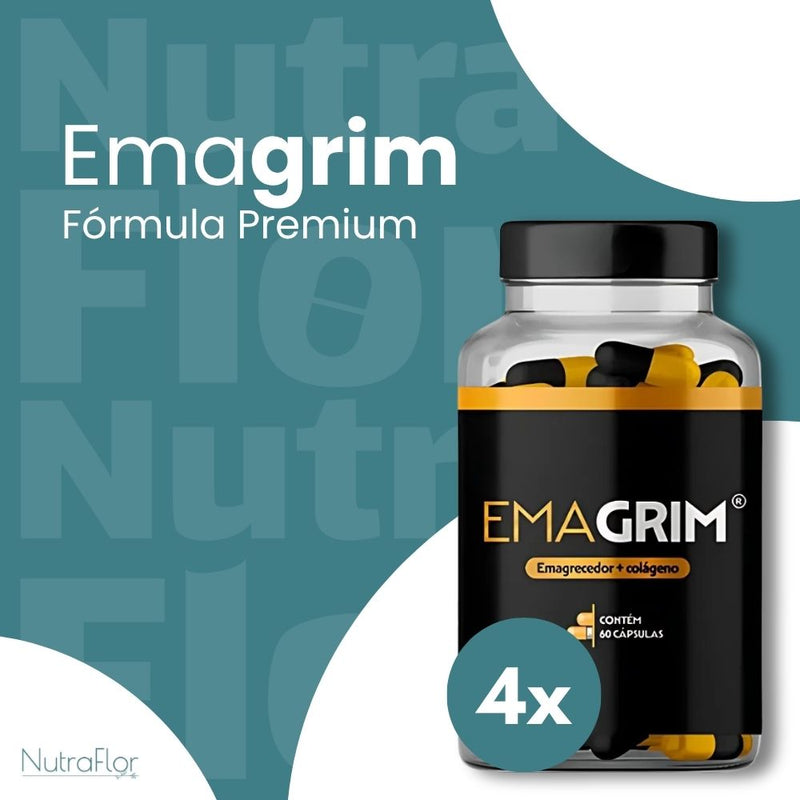 Emagrim Original 60cp - Suplemento Natural - Promoção Exclusiva + Frete Grátis