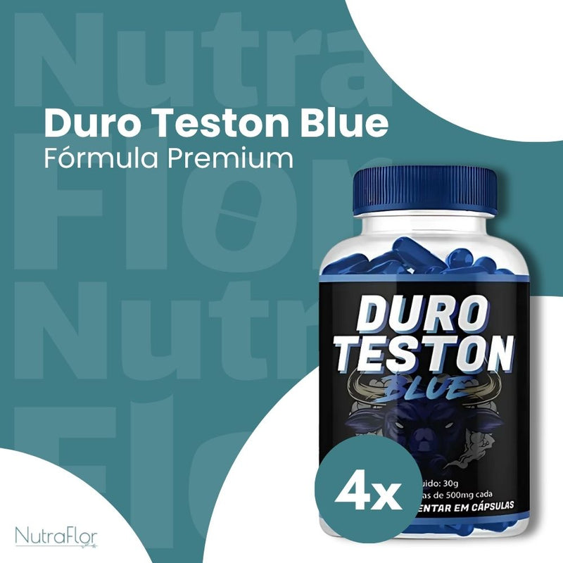 Duro Teston Blue Original 60cp - Suplemento Natural - Promoção Exclusiva + Frete Grátis