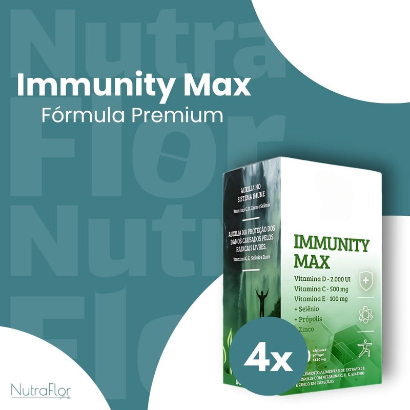 Immunity Max Original 60cp - Suplemento Natural - Promoção Exclusiva + Frete Grátis