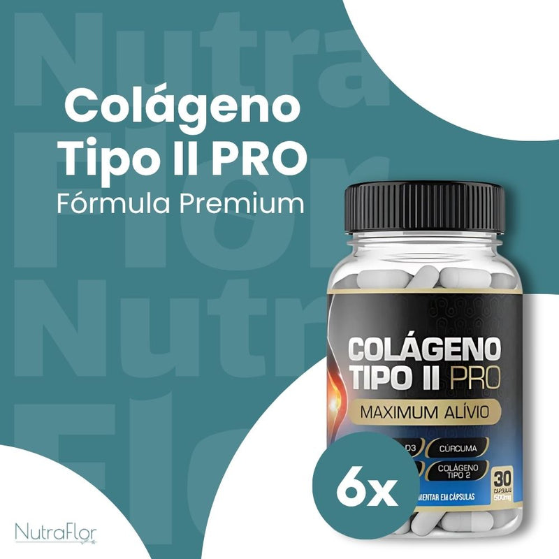 Colágeno Tipo II PRO Original 30cp - Suplemento Natural - Promoção Exclusiva + Frete Grátis