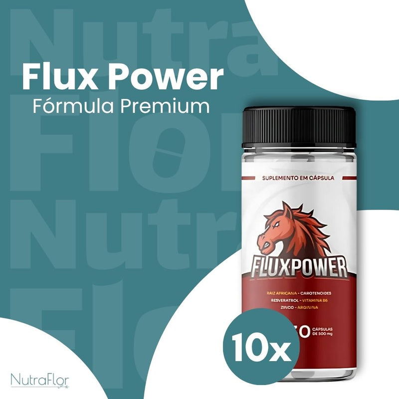Flux Power Original 30cp - Suplemento Natural - Promoção Exclusiva + Frete Grátis