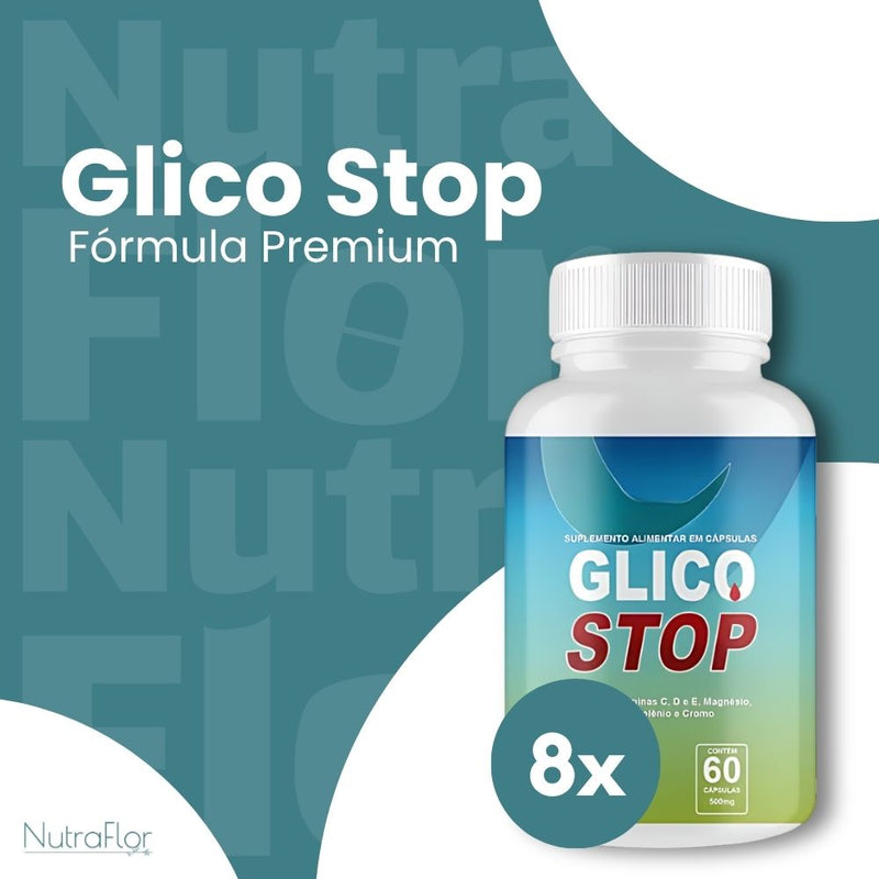 Glico Stop Original 60cp - Suplemento Natural - Promoção Exclusiva + Frete Grátis