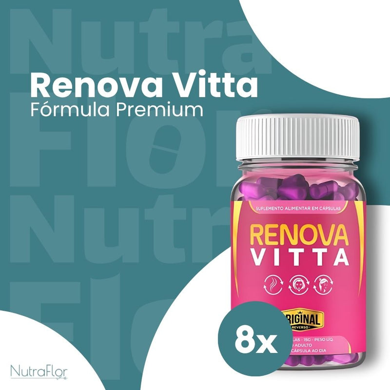 Renova Vitta Original 30cp - Suplemento Natural - Promoção Exclusiva + Frete Grátis