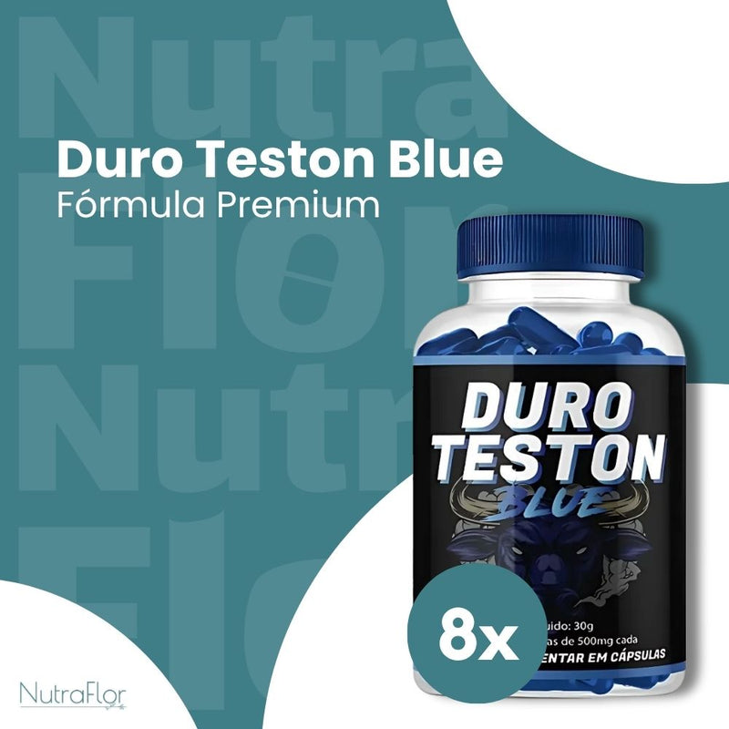 Duro Teston Blue Original 60cp - Suplemento Natural - Promoção Exclusiva + Frete Grátis