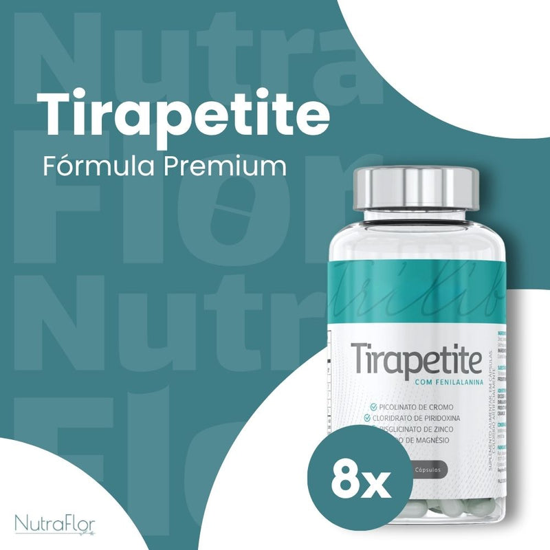 Tirapetite Original 60cp - Suplemento Natural - Promoção Exclusiva + Frete Grátis