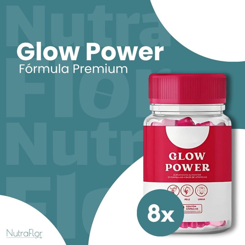 Glow Power Original 60cp - Suplemento Natural - Promoção Exclusiva + Frete Grátis