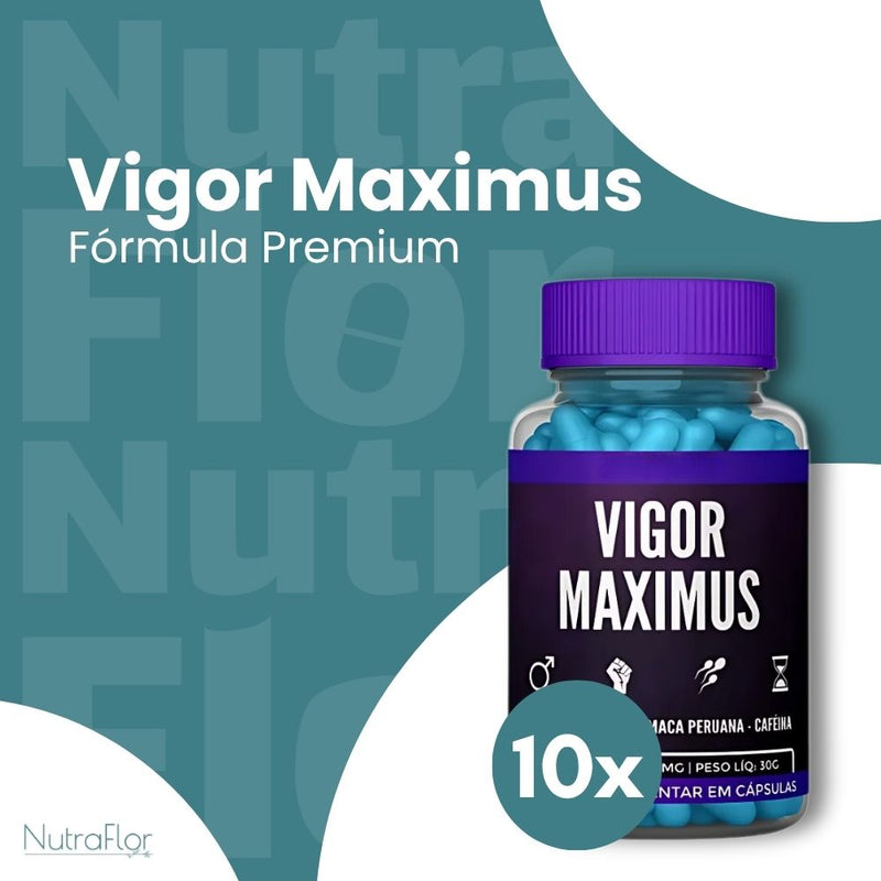 Vigor Maximus Original 30cp - Suplemento Natural - Promoção Exclusiva + Frete Grátis