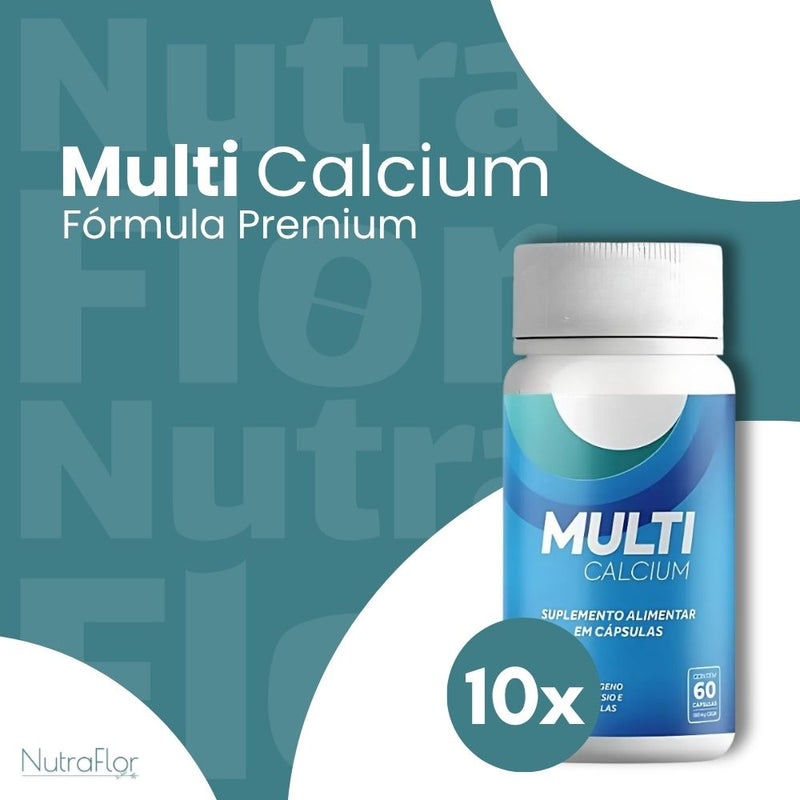 Multi Calcium Original 60cp - Suplemento Natural - Promoção Exclusiva + Frete Grátis