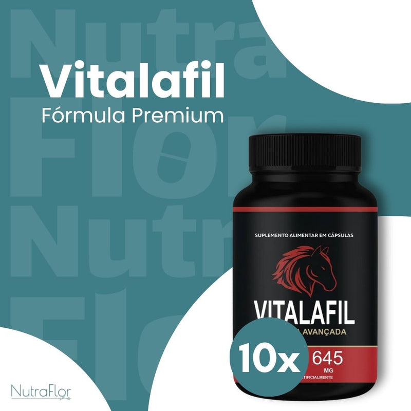 Vitalafil Original 60cp - Suplemento Natural - Promoção Exclusiva + Frete Grátis