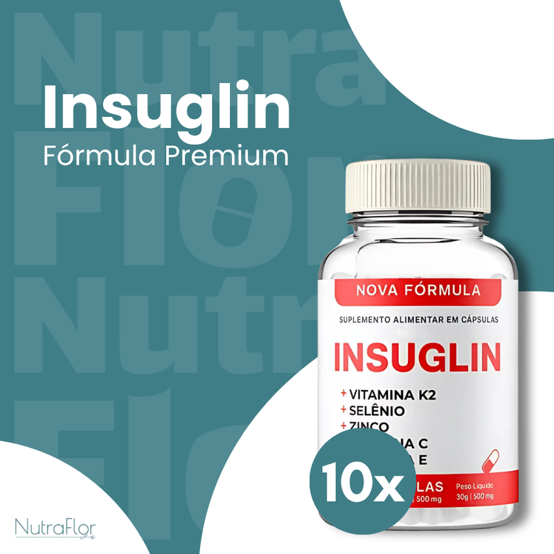 Insuglin Original 60cp - Suplemento Natural - Promoção Exclusiva + Frete Grátis