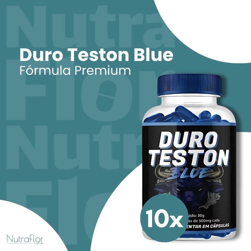 Duro Teston Blue Original 60cp - Suplemento Natural - Promoção Exclusiva + Frete Grátis
