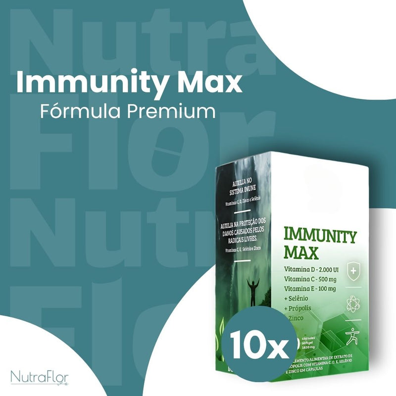 Immunity Max Original 60cp - Suplemento Natural - Promoção Exclusiva + Frete Grátis