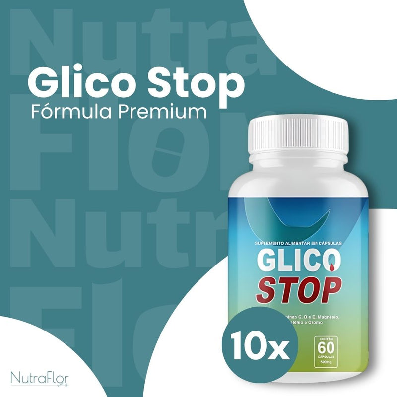 Glico Stop Original 60cp - Suplemento Natural - Promoção Exclusiva + Frete Grátis