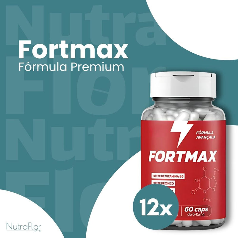 Fortmax Original 60cp - Suplemento Natural - Promoção Exclusiva + Frete Grátis