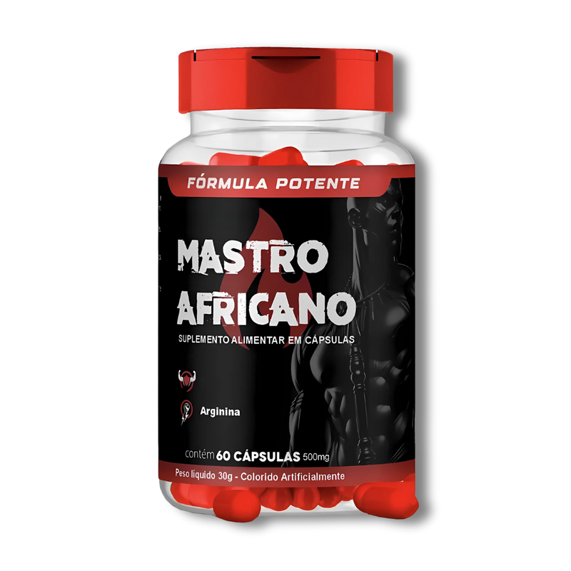 Mastro Africano Original 60cp - Suplemento Natural - Promoção Exclusiva + Frete Grátis