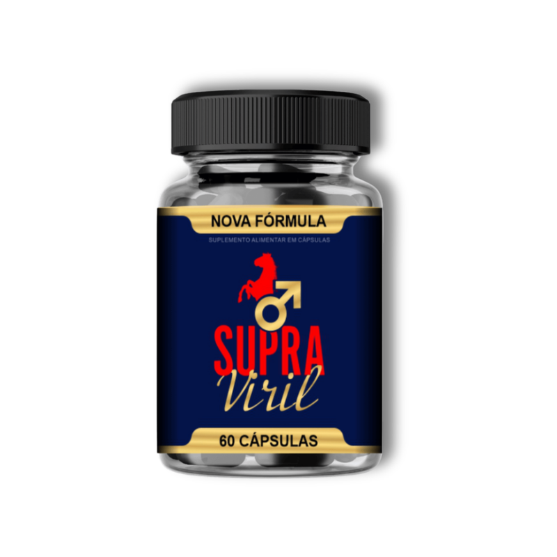 Supra Viril Original 60cp - Suplemento Natural - Promoção Exclusiva + Frete Grátis