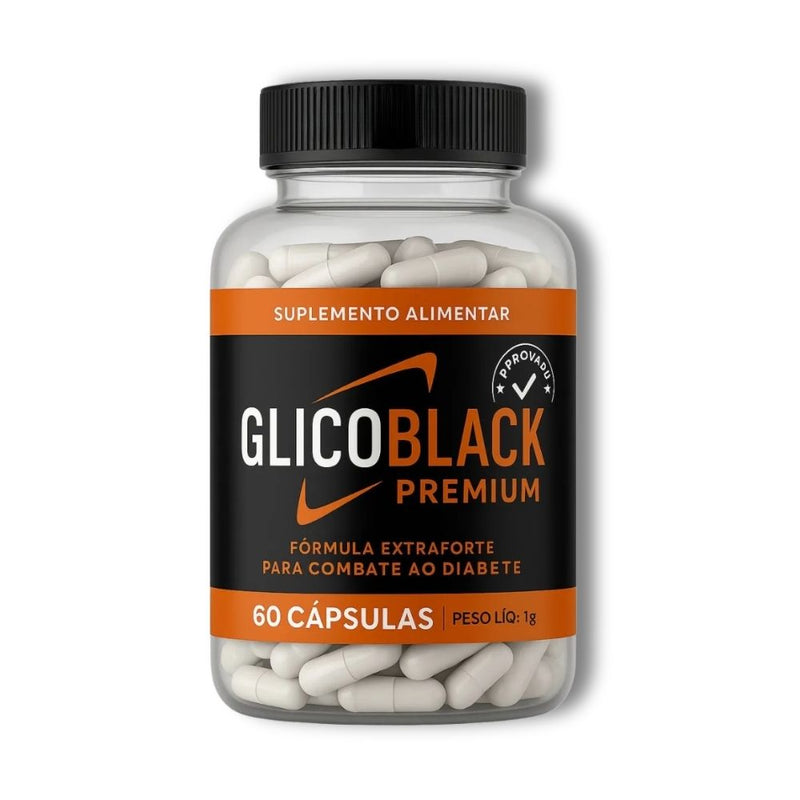 Glico Black Original 60cp - Suplemento Natural - Promoção Exclusiva + Frete Grátis