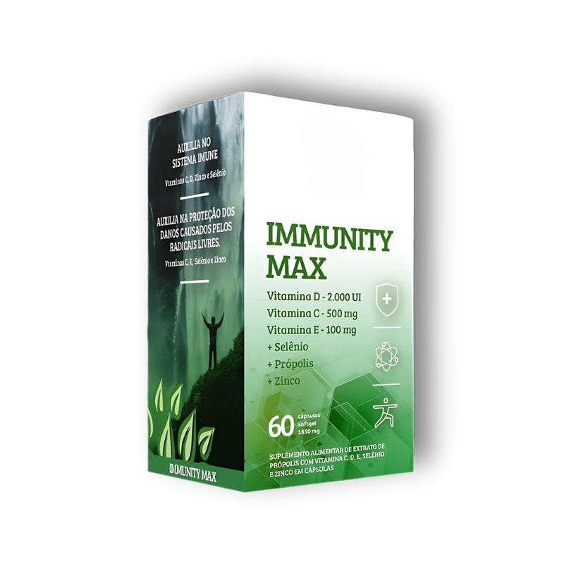 Immunity Max Original 60cp - Suplemento Natural - Promoção Exclusiva + Frete Grátis