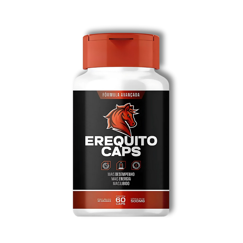 Erequito Caps Original 60cp - Suplemento Natural - Promoção Exclusiva + Frete Grátis