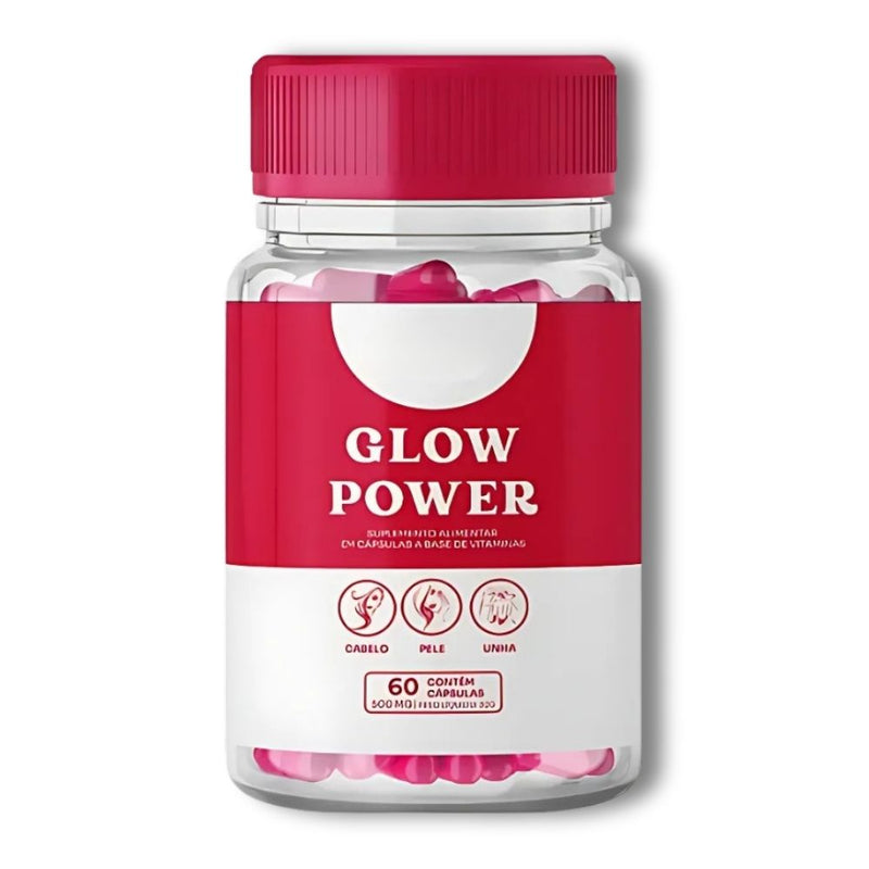 Glow Power Original 60cp - Suplemento Natural - Promoção Exclusiva + Frete Grátis