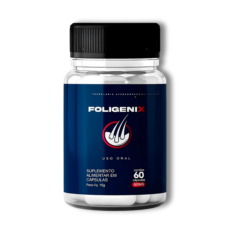 Foligenix Original 60cp - Suplemento Natural - Promoção Exclusiva + Frete Grátis