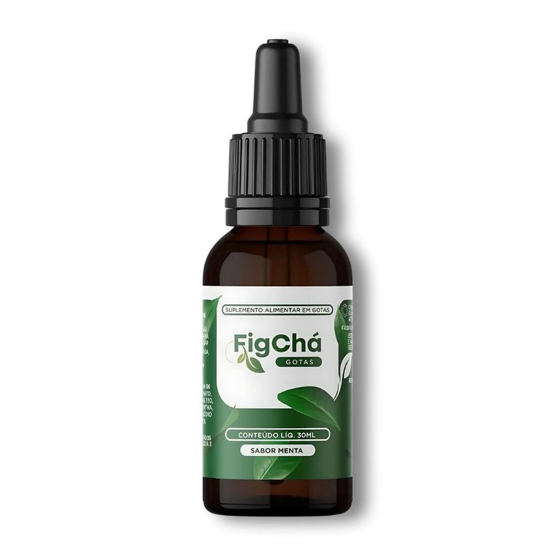 FigChá Gotas Original 30ml - Suplemento Natural - Promoção Exclusiva + Frete Grátis