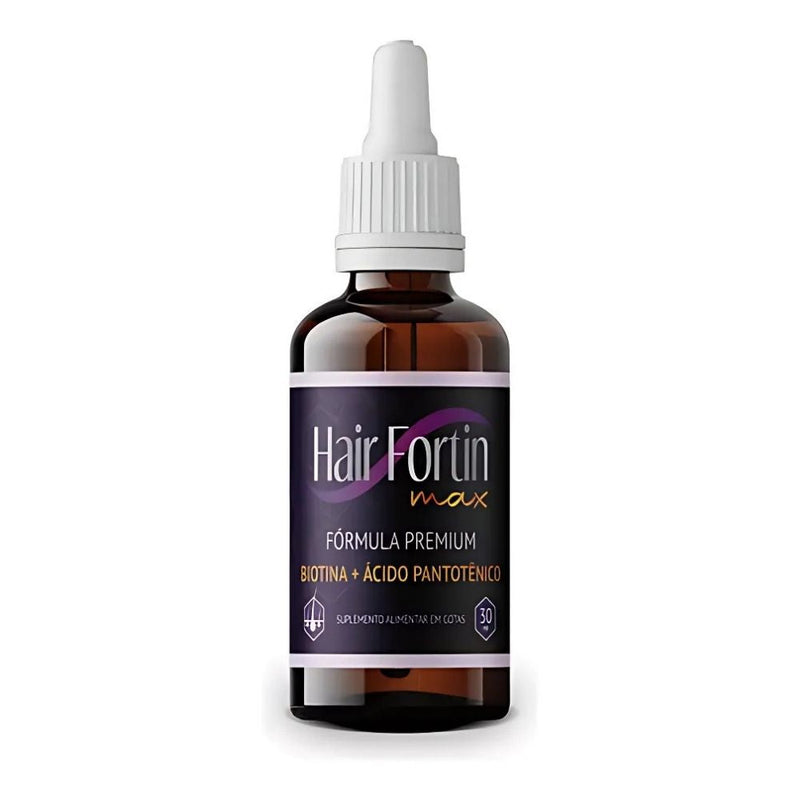 Hair Fortin Max Original 30ml - Suplemento Natural - Promoção Exclusiva + Frete Grátis