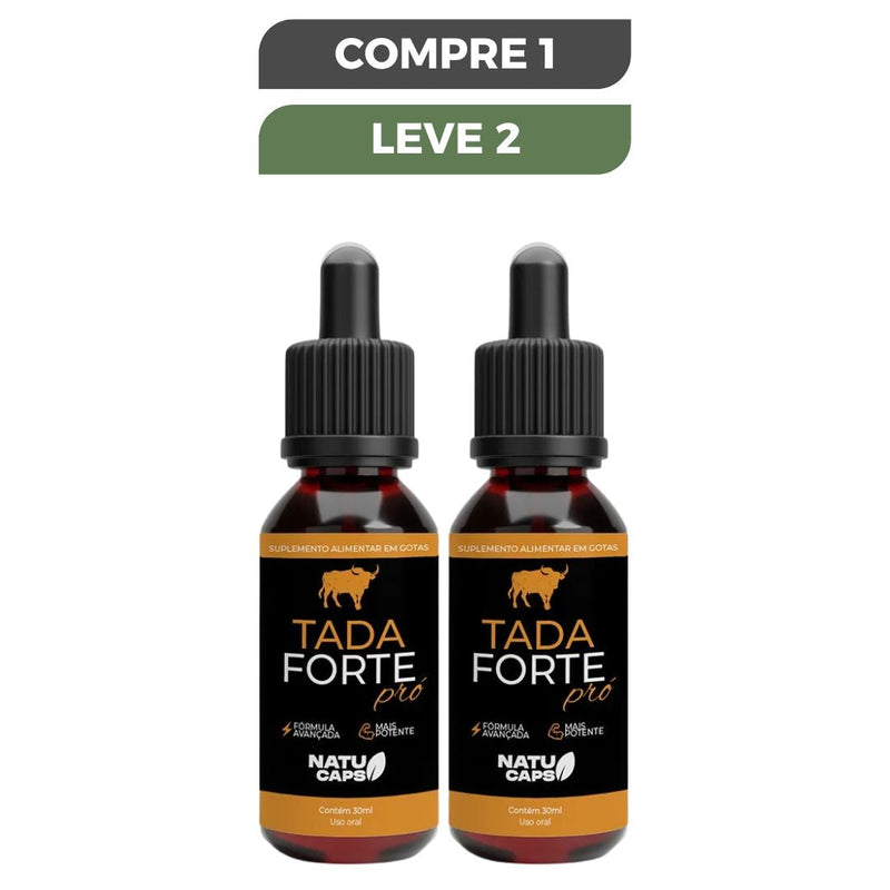 Tada Forte 30ml - Potência e Desempenho Masculino