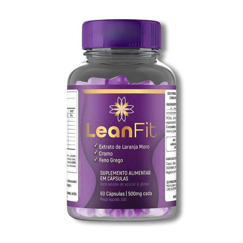 LeanFit Original 60cp - Suplemento Natural - Promoção Exclusiva + Frete Grátis