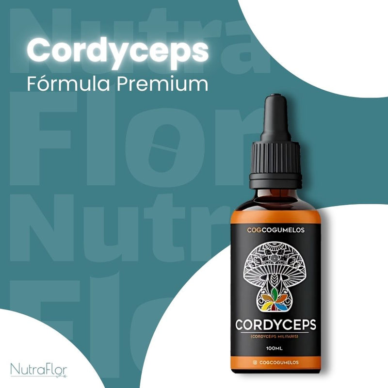 Suplemento De Cogumelo Cordyceps Militaris Original 100ml - Suplemento Natural - Promoção Exclusiva + Frete Grátis