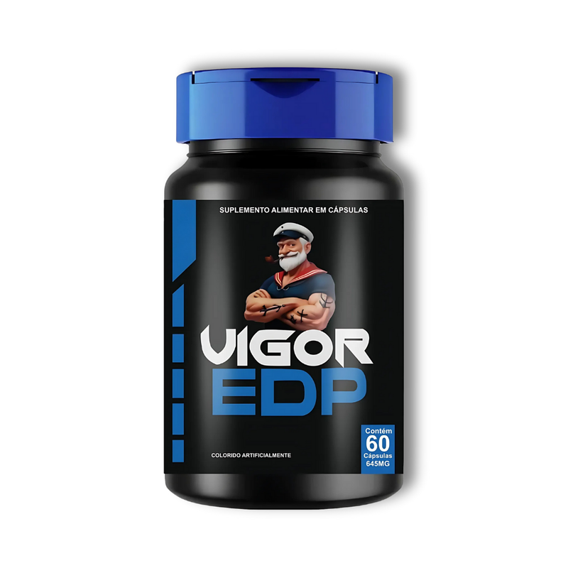 Vigor EDP Original 60cp - Suplemento Natural - Promoção Exclusiva + Frete Grátis