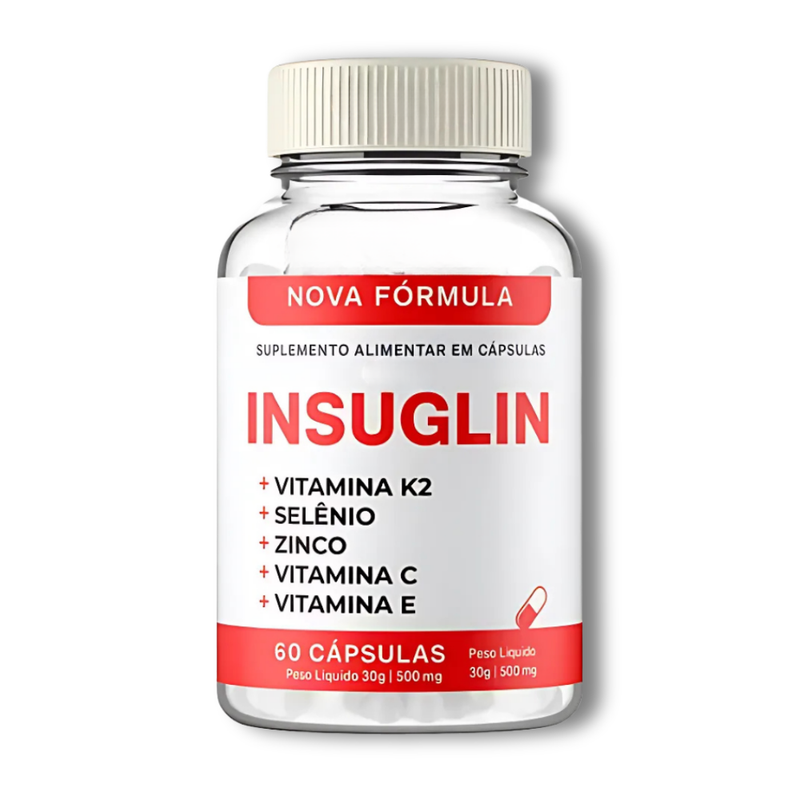 Insuglin Original 60cp - Suplemento Natural - Promoção Exclusiva + Frete Grátis