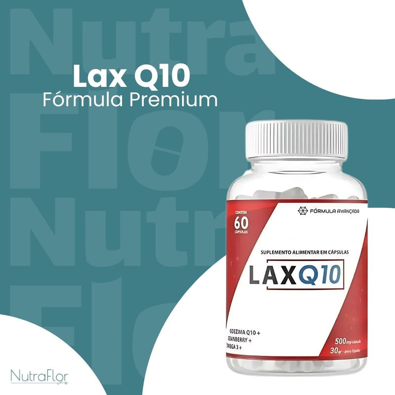 LaxQ10 Original 60cp - Suplemento Natural - Promoção Exclusiva + Frete Grátis