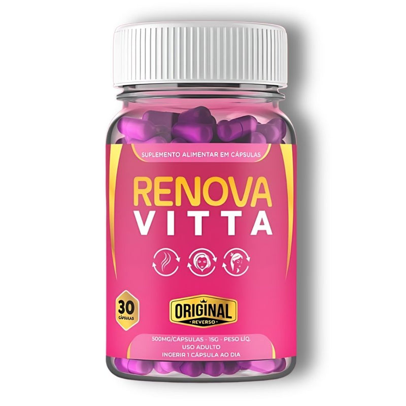 Renova Vitta Original 30cp - Suplemento Natural - Promoção Exclusiva + Frete Grátis