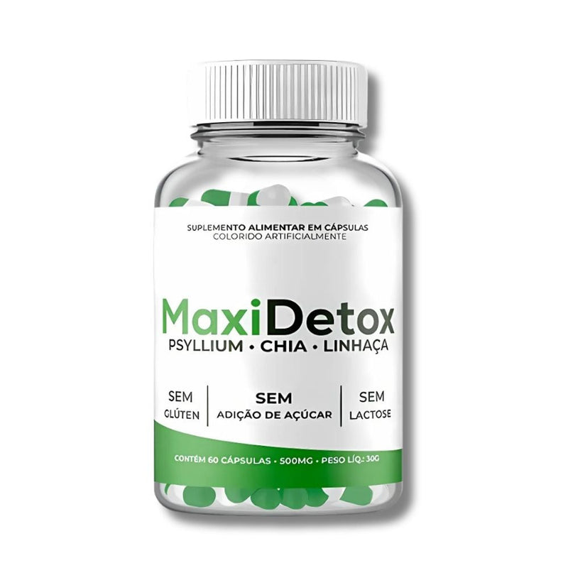 Maxi Detox Original 60cp - Suplemento Natural - Promoção Exclusiva + Frete Grátis