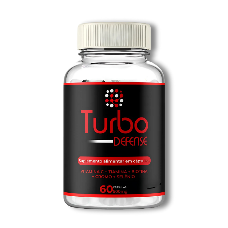 Turbo Defense Original 60cp - Suplemento Natural - Promoção Exclusiva + Frete Grátis