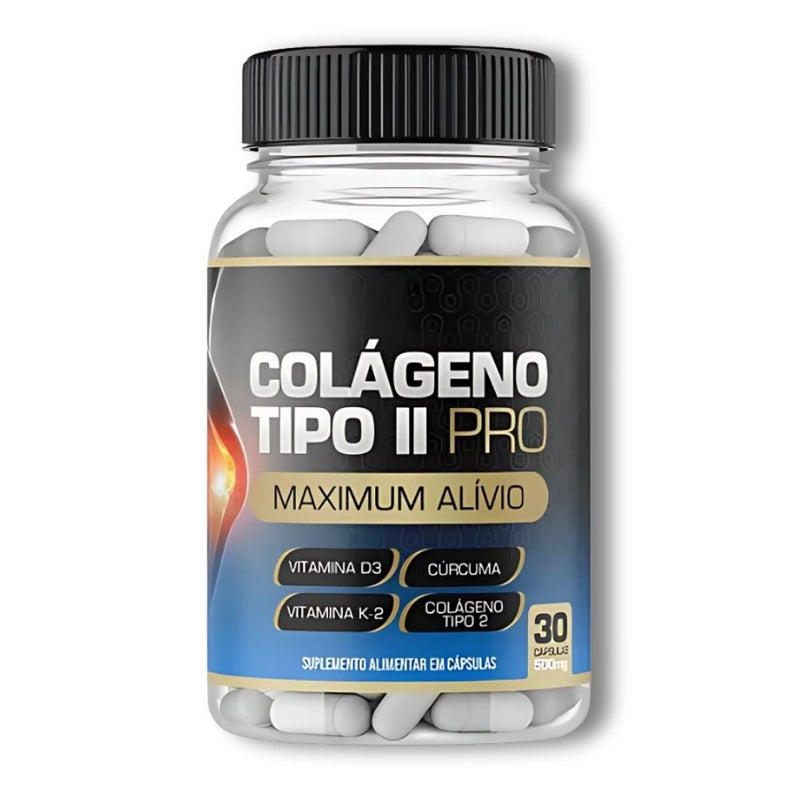 Colágeno Tipo II PRO Original 30cp - Suplemento Natural - Promoção Exclusiva + Frete Grátis