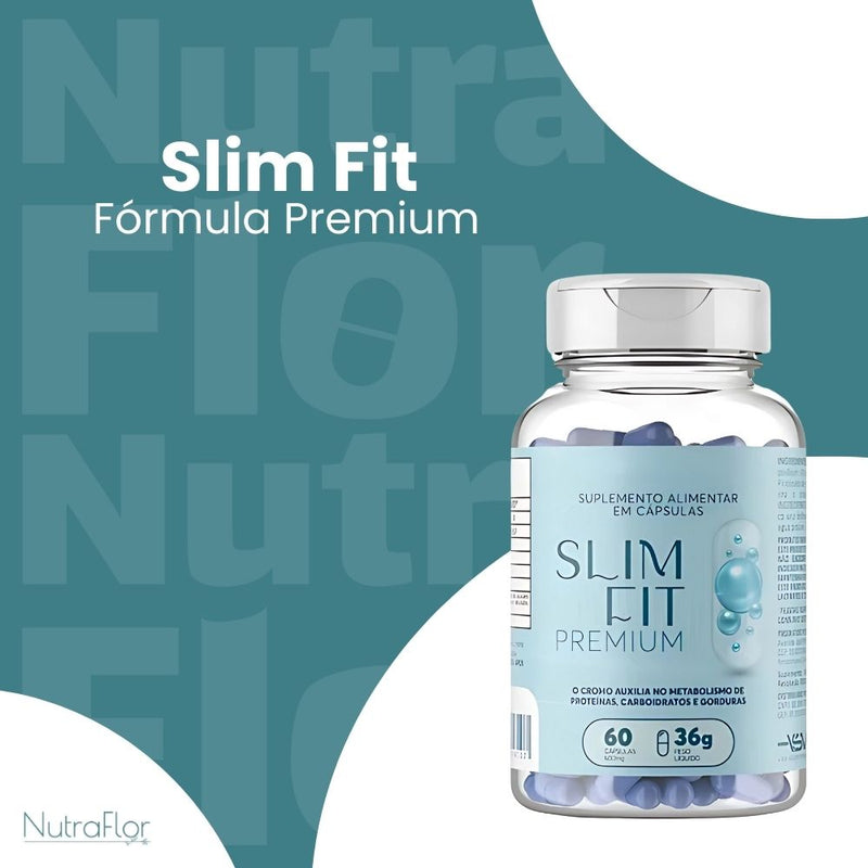 Slim Fit Original 60cp - Suplemento Natural - Promoção Exclusiva + Frete Grátis