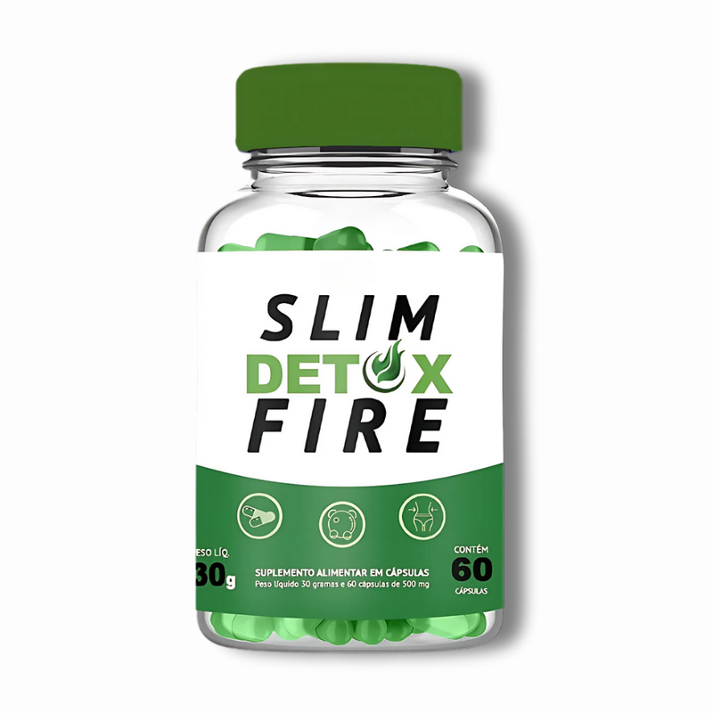Slim Detox Fire Original 60cp - Suplemento Natural - Promoção Exclusiva + Frete Grátis